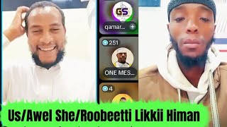 Download lagu Us/Awel Sheeka Roobee likkii galchan🥰 mp3