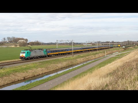 Omgeleide IC Brussel kruist ICM bij Moordrecht 03-03-2024