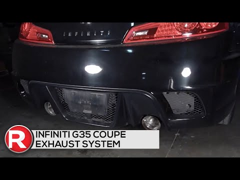 Sound clip: Infiniti G35 Coupe Spec-D Dual Exhaust - How to Install - DIY Guide w/ Reviews - 4" Tips