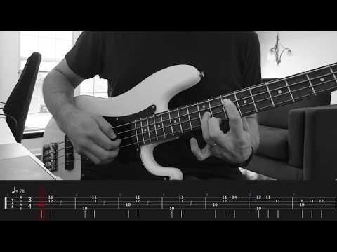 Gymnopédie 1 - Bass Tabs on Screen