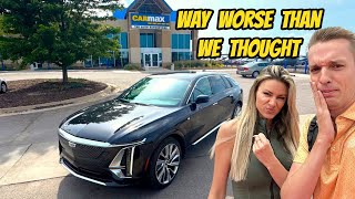 We took our Cadillac Lyriq to Carmax for an appraisal, and the deprecation is BRUTAL!