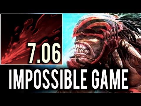 WTF Miracle- Dota 2 [Bloodseeker] IMPOSSIBLE GAME +50 MMR