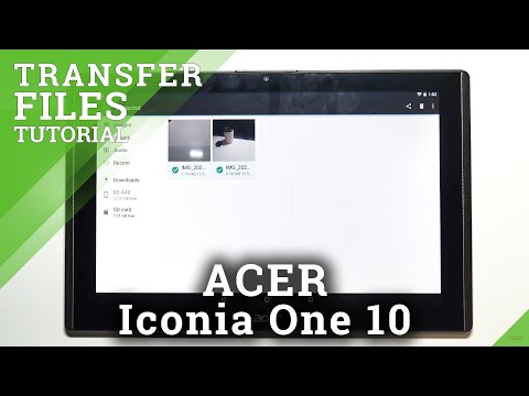 How to Transfer Data in ACER Iconia One 10 – Move Storage from SD Card to Internal Storage