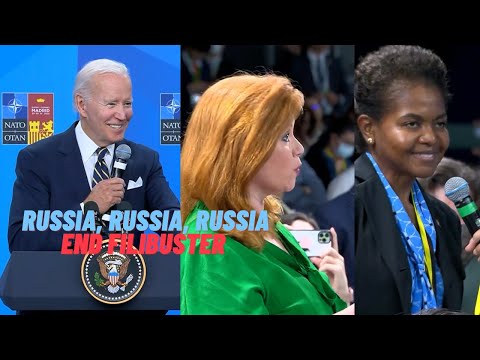 Biden called codify Roe & end filibuster, blamed Russia prices. Gaffe mixes up Switzerland & Sweden
