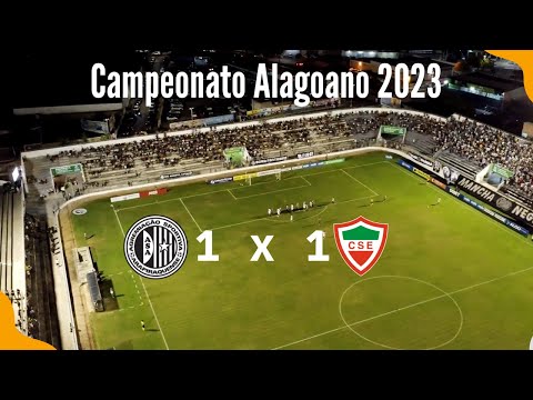 CAMPEONATO ALAGOANO 2023, ASA 1 X 1 CSE - 3ª RODADA, SOBREVOANDO O ESTÁDIO COARACY DA MATA FONSECA🛩️