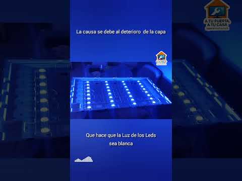 ¿Por qué la imagen de mi televisor se ve azul?