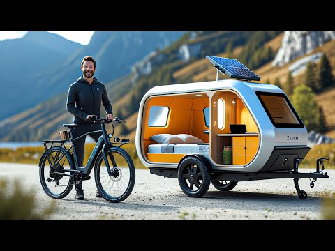 Top 15 Insanely Cool Bike Campers You Can Actually Live In!