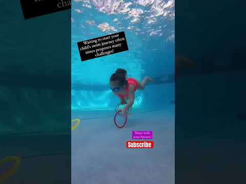 Learning to Swim starts at home in the bath tub!👶🏻🛁 Our Course in Bio will Guide you!