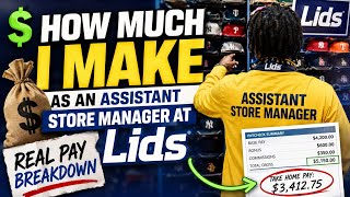How Much I Make as an Assistant Store Manager at Lids | Real Pay Breakdown