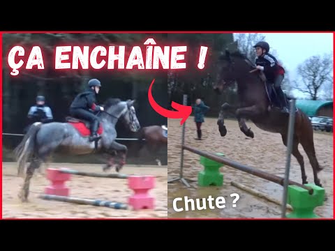 [COURS] Saut d'obstacles sous la pluie ! 😎 07/01/23 - CS'o Landreau