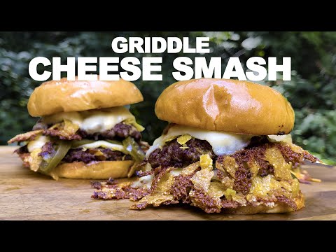 Double Cheese SMASH Burger | Recipe | BBQ Pit Boys