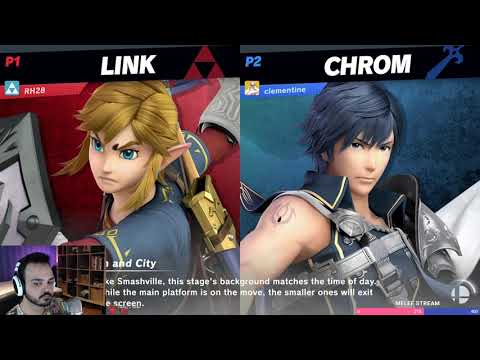 IzAw Sub Tourney 2 Losers R2 - Clementine (Chrom) Vs. Roundhouse (Link) Smash Ultimate - SSBU