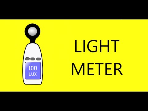 Light meter - lux meter