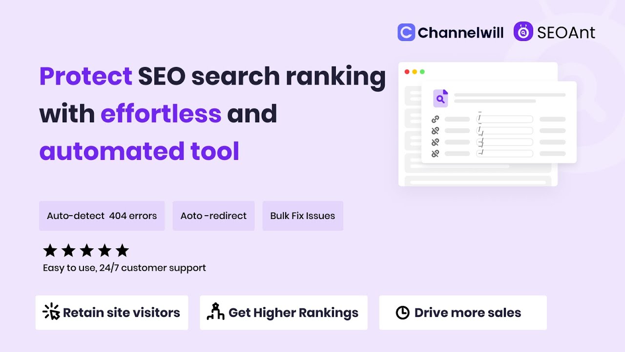 SEOAnt ‑ 404 Link Redirect Demo