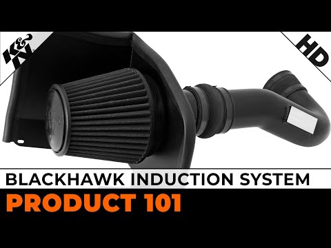 K&N Blackhawk Induction™ Systems for Select Muscle Cars and Gas & Diesel Trucks
