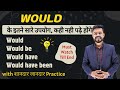 All Uses of Would in English | Would in Detail | English Speaking Practice