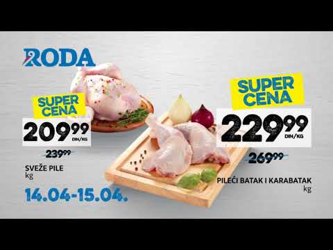 Roda pijaca 14.04 - 15.04.2018.