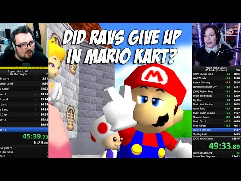 Why is Ravs not doing Mario Kart speedrun