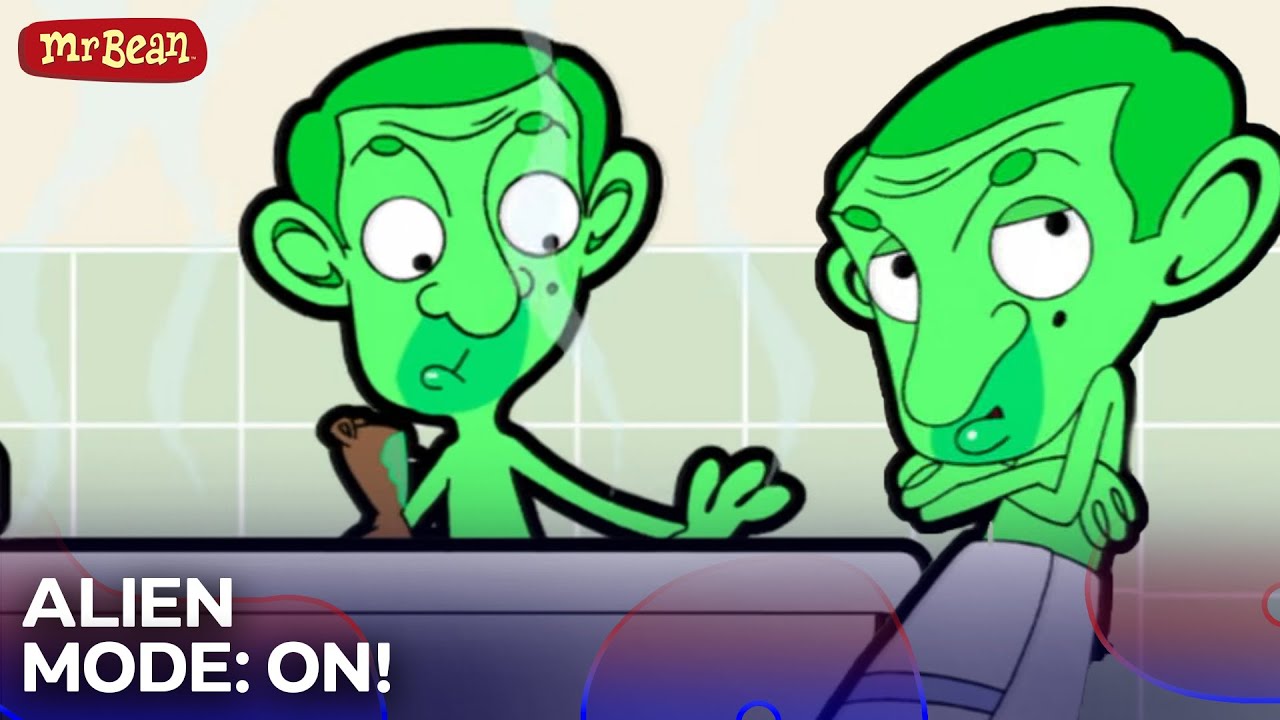 GREEN Mr Bean | Mr Bean Animated Season 1