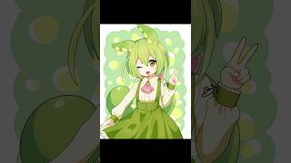 お嬢様ずんだもん描いてみた #ずんだもん #描いてみた