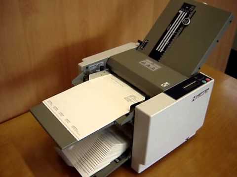 Falzmaschine Hefter-Systemform TF Mega S DIN A4, Falzungen: 7200 Blatt/h