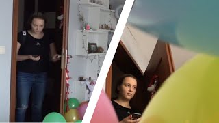CAŁY POKÓJ W BALONACH! PRANK na przyjaciółce *była w szoku!*