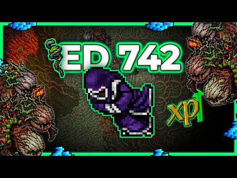 ED 742 Hunt x4 Podzilla Maw 11.7kk/h Raw + 1.6kk Profit - Tibia Hunt [13.41]
