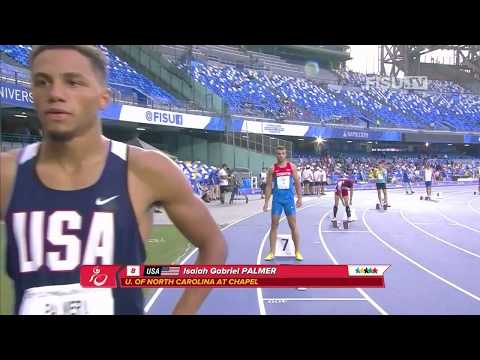 400m [M], POLUFINALE, II. skupina, Mateo Ružić - Univerzijada 2019