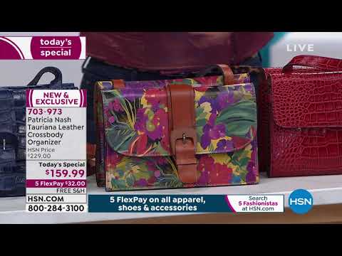 HSN | Patricia Nash Handbags & Accessories - All On Free Shipping 05.10.2020 - 01 PM