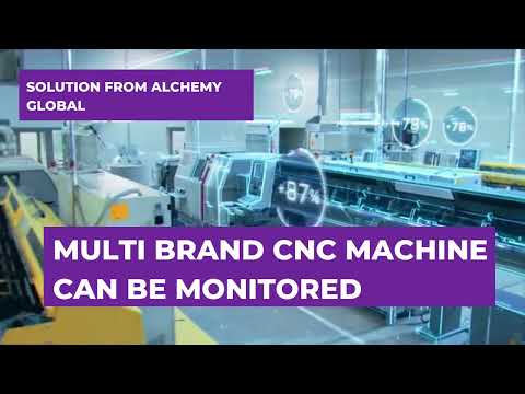 Alchemy Global's - Machine Monitoring App - Affordable IIoT for  CNC Jobshops (MSME)