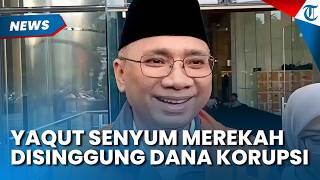 Gus Yaqut Lempar Senyum Merekah ke Wartawan, Bantah Aliran Dana Ini