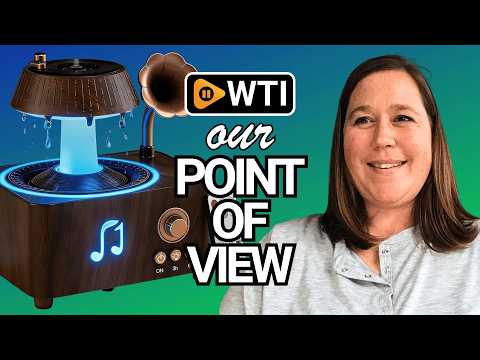 Morbou Raindrop Aroma Diffuser Room Humidifier with White Noise - WTI product video review