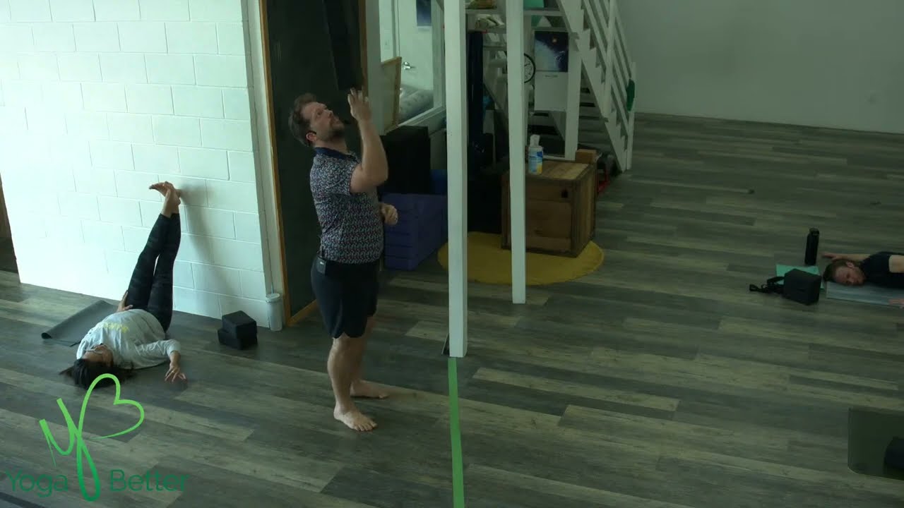 Level 1 - 6:15pm w/ ANDREW 9.12.24 YOGA BETTER ON LINE! (class starts @ 00:12:32; ends @ 01:17:)