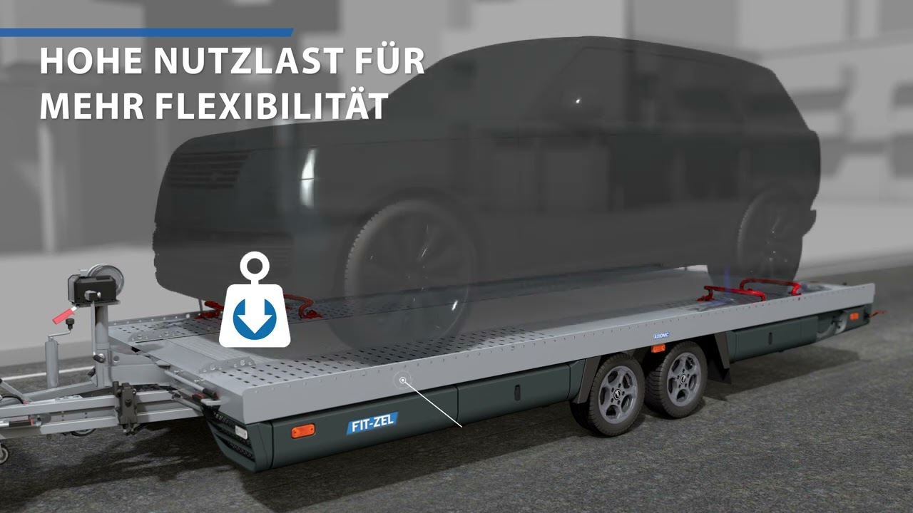 Säkert transportera stora och tunga fordon