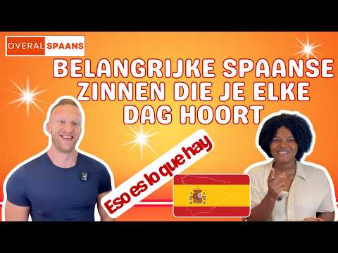 🇪🇸 12 Belangrijke Spaanse zinnen die je elke dag hoort | Overal Spaans🇪🇸