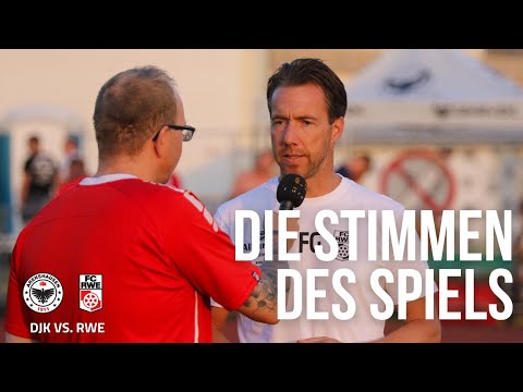 Die Stimmen nach dem Pokalspiel gegen den DJK Arenshausen | Inside RWE