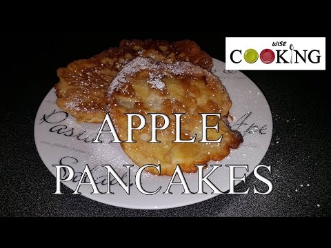 Apple pancakes - Racuchy - Easy recipe. WISECOOKING