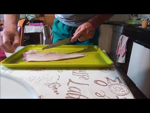 Filetiranje smuđa i spremanje orli smudja za decu i odrasle