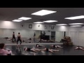 Modern 6 "Middle Distance" rehearsal 5
