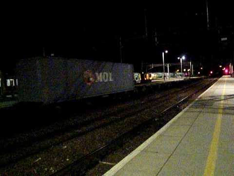 86609 and 86604 work 4S83 past Northampton, 26th February 2009.