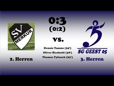 Highlights SV Merkur Hademarschen II vs. SG Geest 05 III