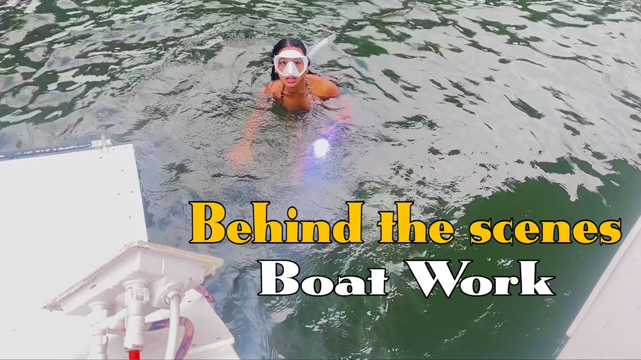 Behind the scenes (Boat Work) Life on a sailboat Work Together | Sailing KALLI