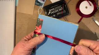 Turning our 2025 Tissue Box Calendars into a Mini Scrapbook