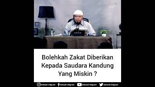Download lagu Bolehkah, zakat diberikan kepada saudara kandung yang miskin mp3 Download lagu Bolehkah, zakat diberikan kepada saudara kandung yang miskin mp3