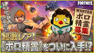 【フォートナイト】ポロ精霊登場！！持ってる人ちょーだい（笑）※感度調整中です。