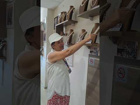 Pearl shop in Ohrid old town ,Macedonia.