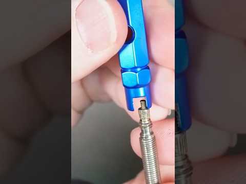 Do Presta Valves have Removable Cores? #cycling #bikelife