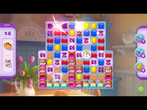 Homescapes Level 10981 No Boosters Gameplay