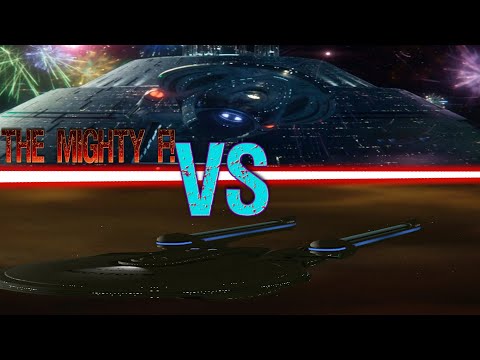FRONTIER DAY! - U.S.S Enterprise F VS 4 Excelsior Class Refit | Odyssey Class |