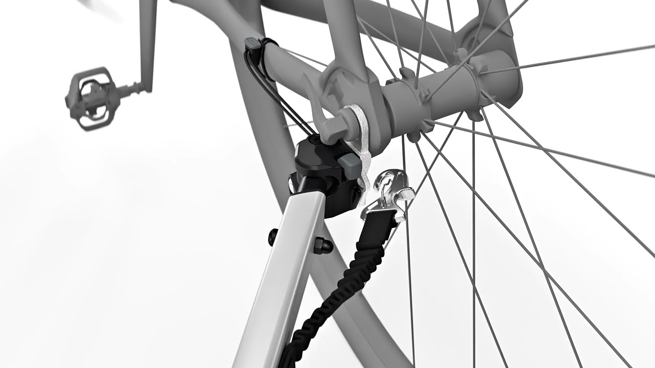 Thule Chariot Sport 2 - Feature: One handed attachment of hitch arm